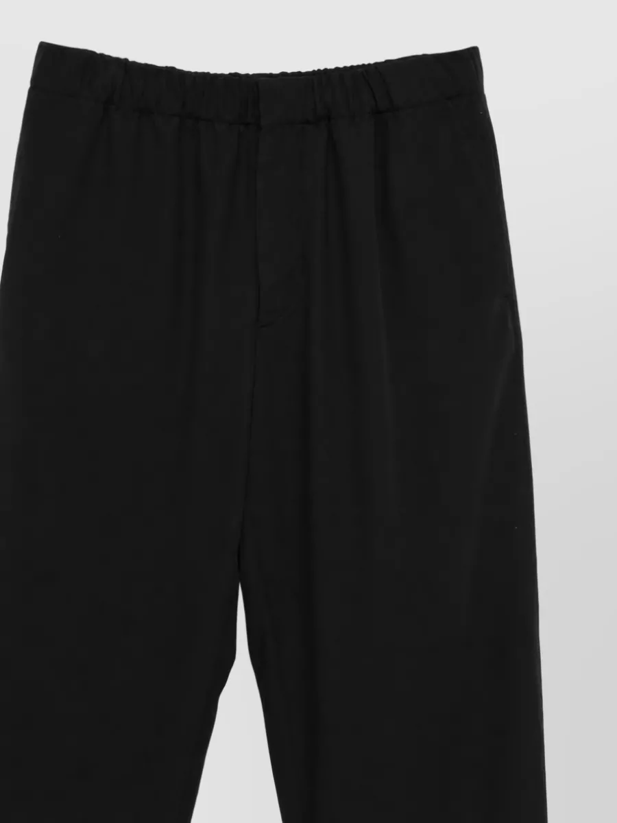 Lardini Virgin Wool Straight-Leg Trousers