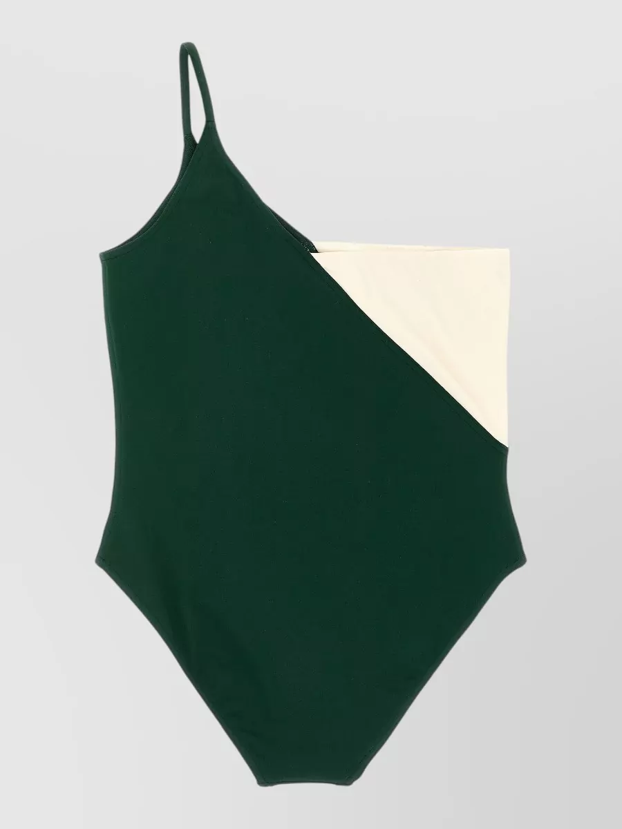 Eres Tandem Asymmetric Swimsuit Single Shoulder