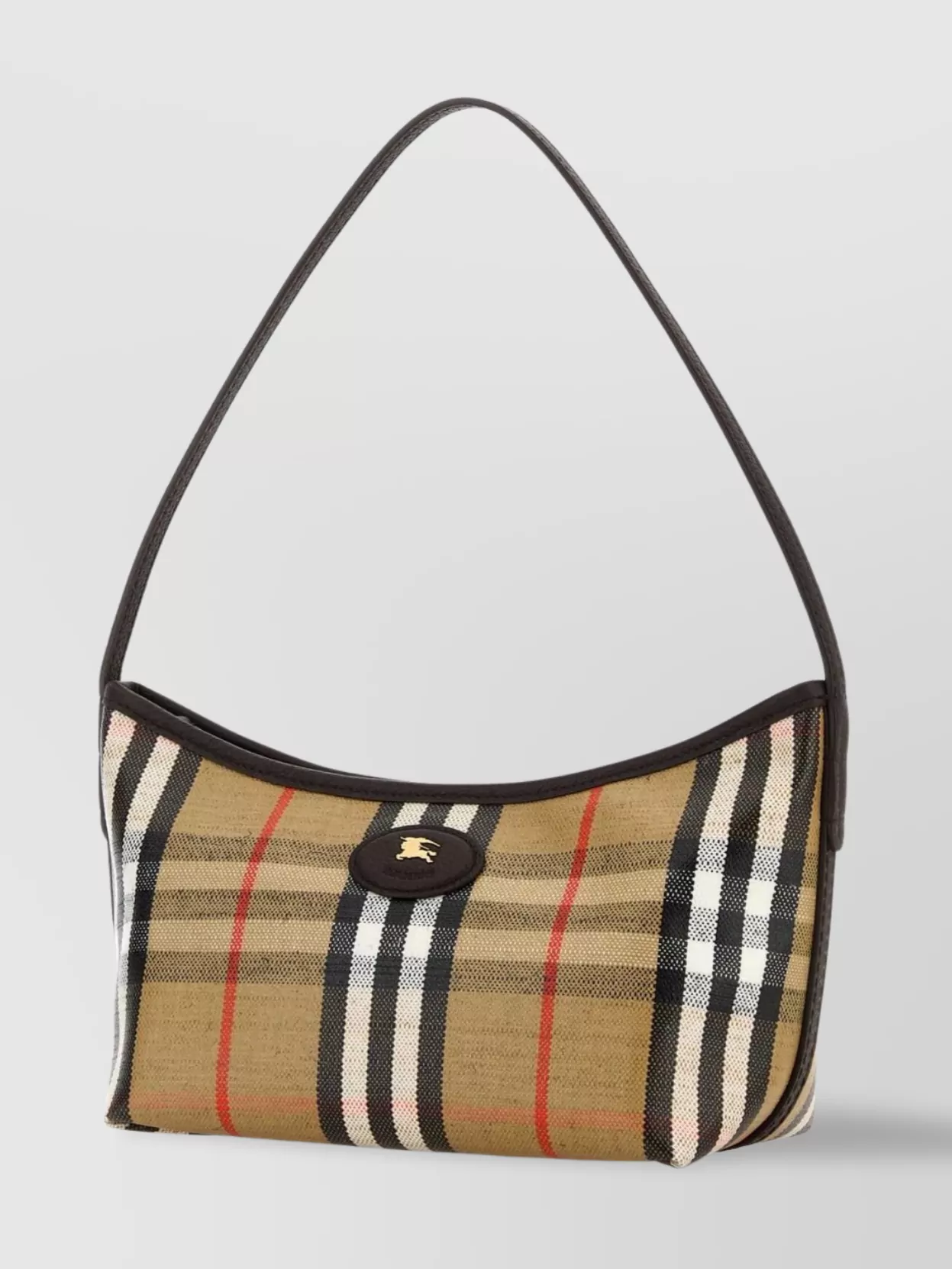 Burberry Mini Highlands Handbag Check Pattern