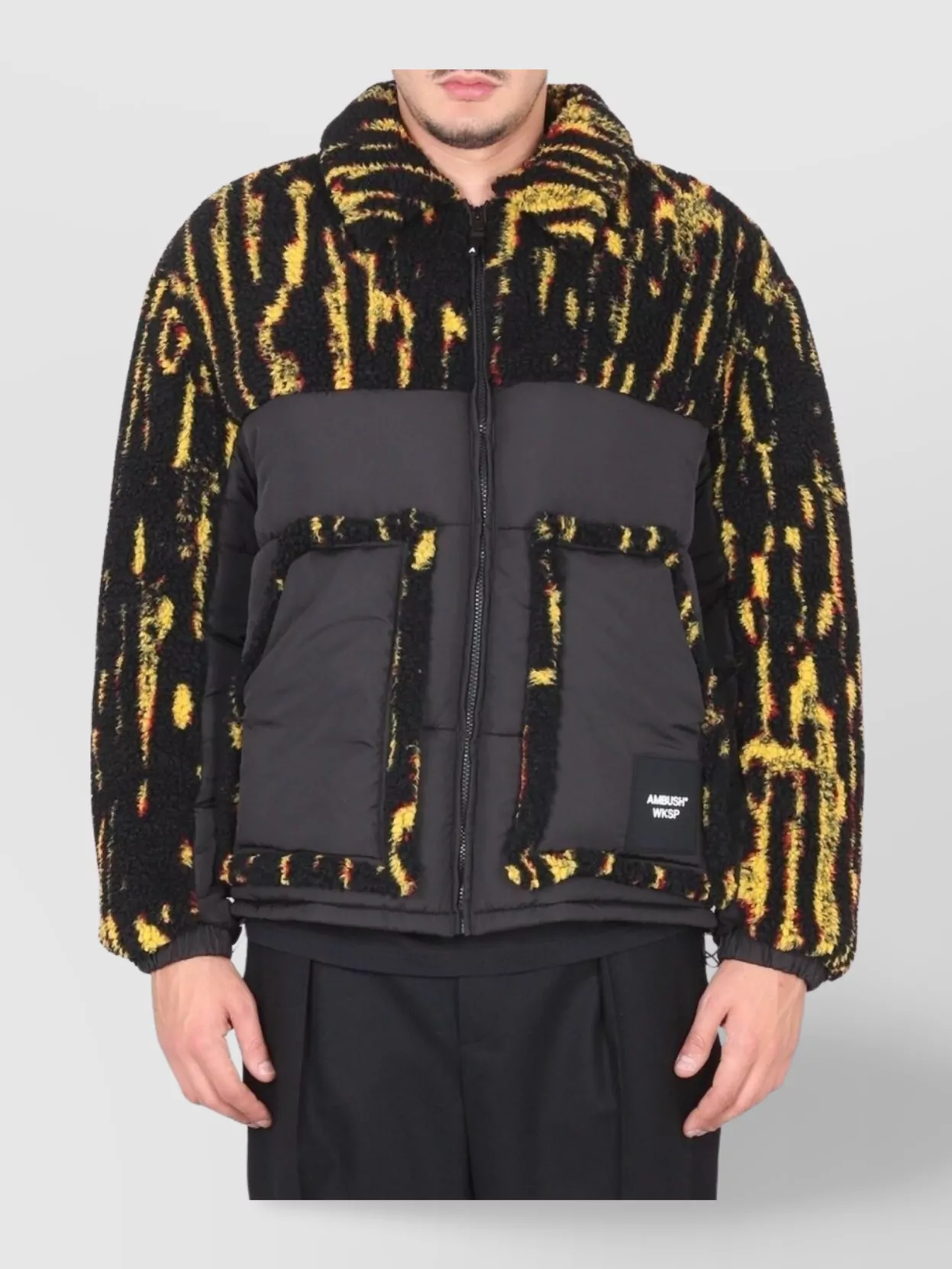 Ambush Logo Print Jacket Bold Pattern