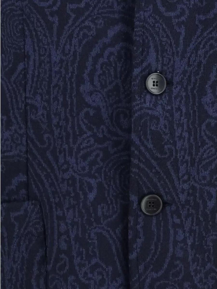 Etro Wool Single-Breasted Coat