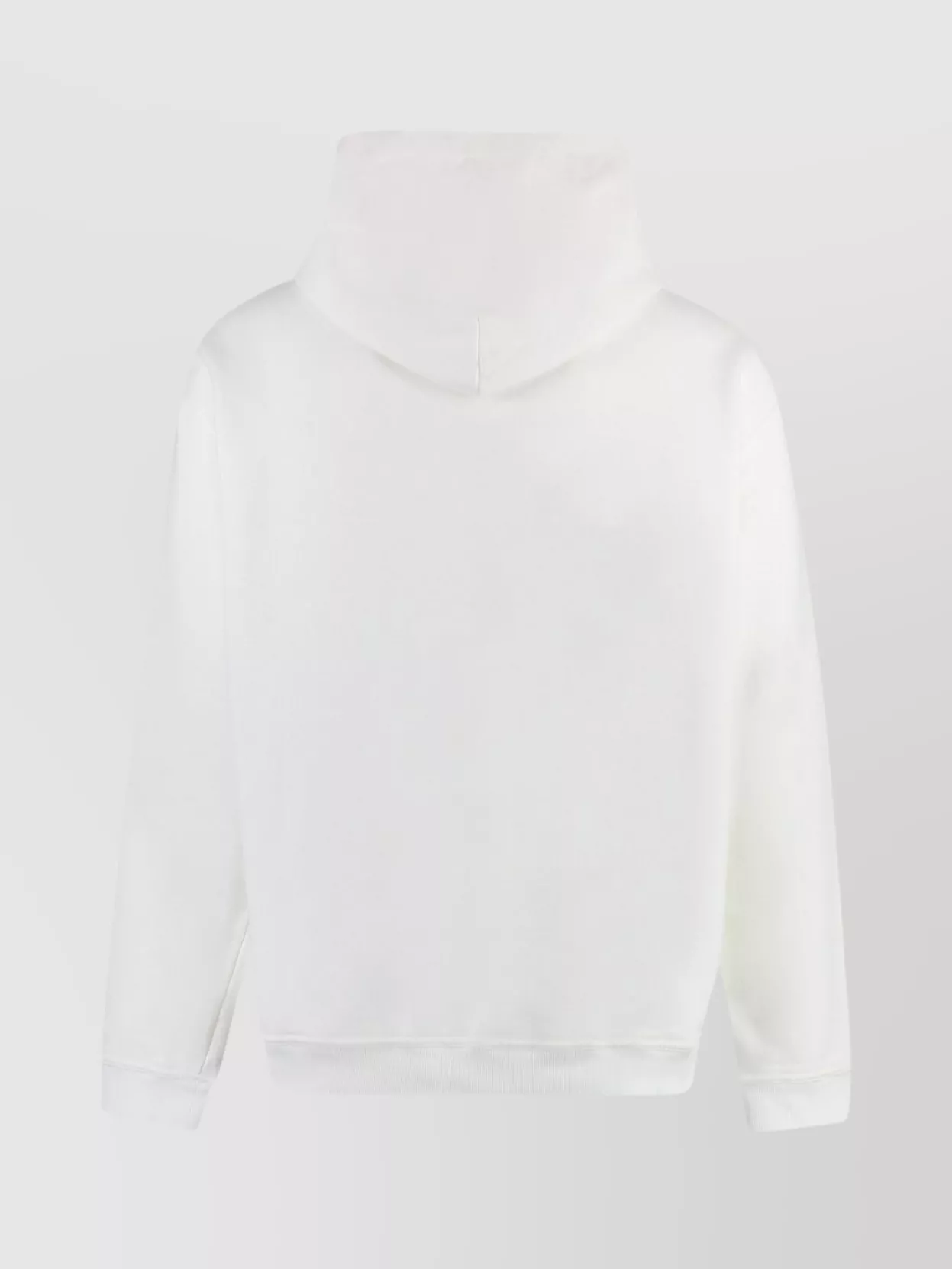 Maison Margiela Hooded Sweatshirt With Ribbed Cuffs And Hem