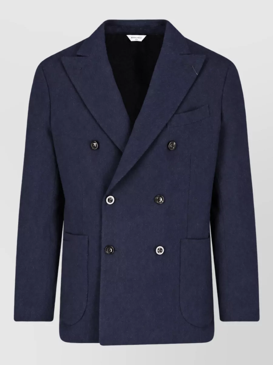 Boglioli cashmere double breasted coat