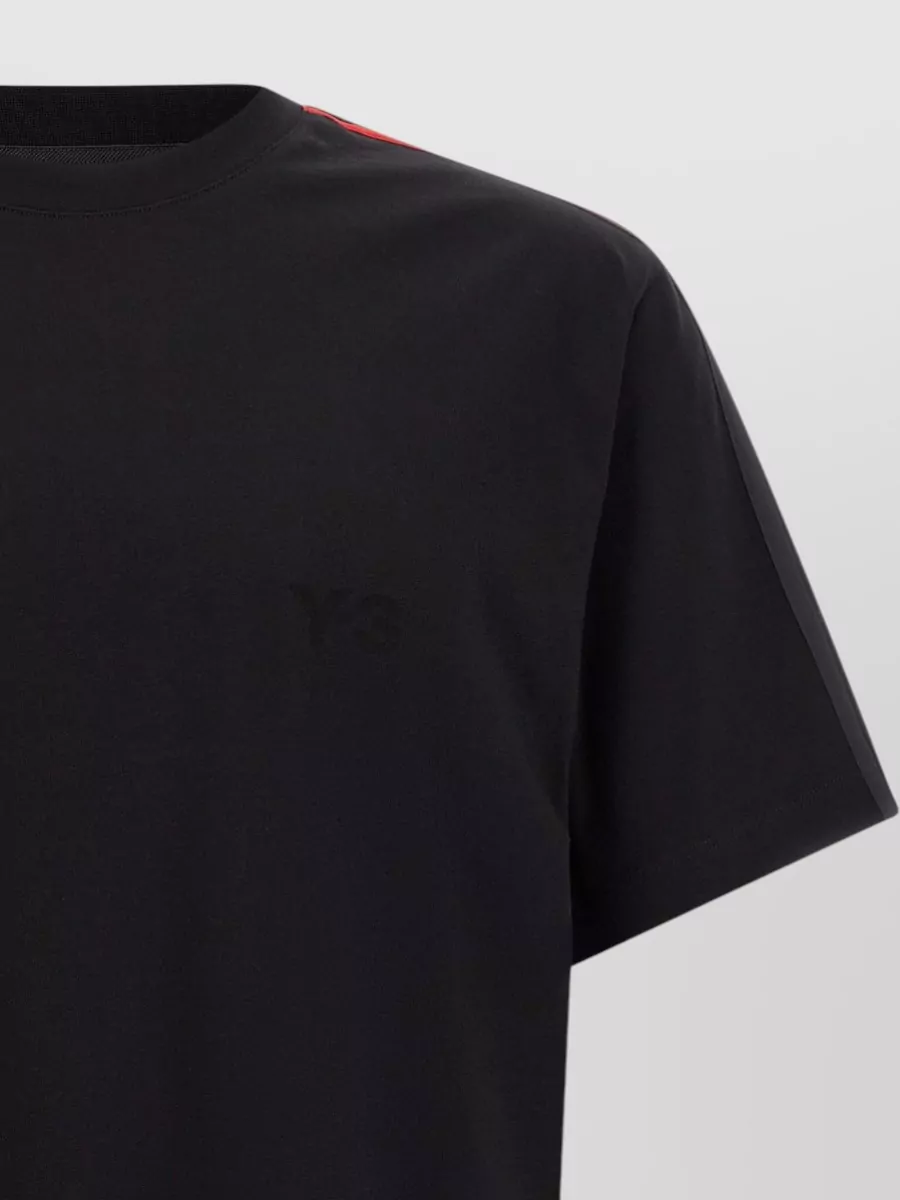 Y-3 Cotton Gradient Striped Oversized Short-Sleeve T-Shirt
