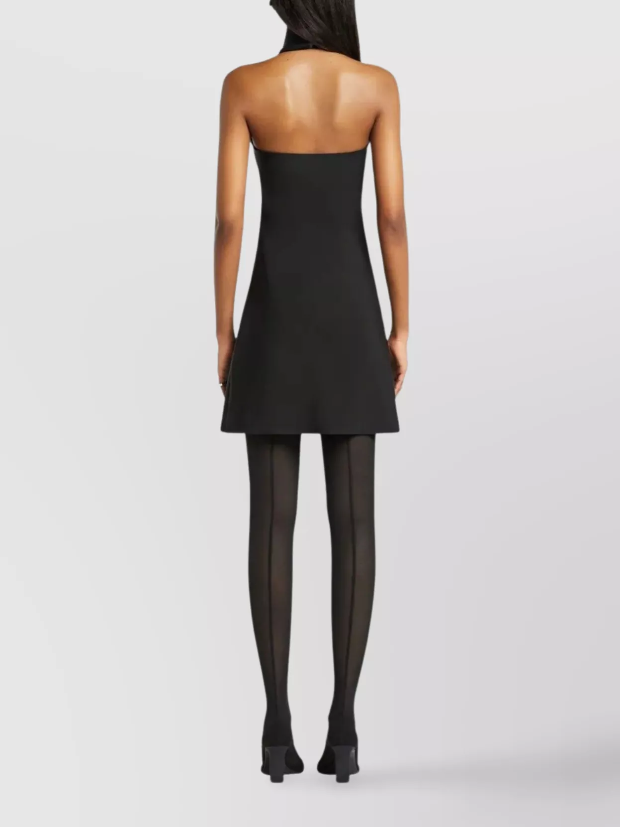 Courrèges Halter Neck A-Line Short Dress