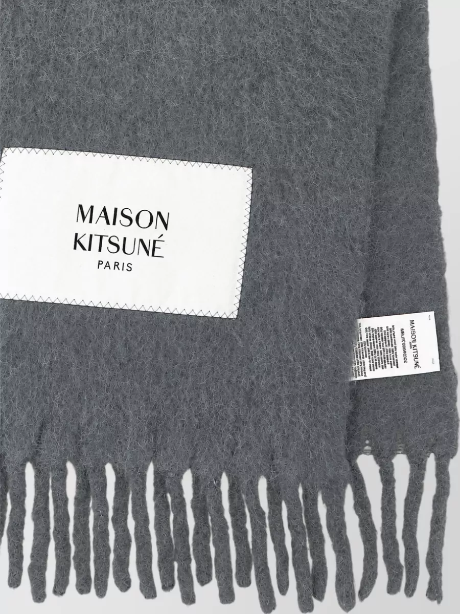 Maison Kitsuné Gradient Wool Scarf