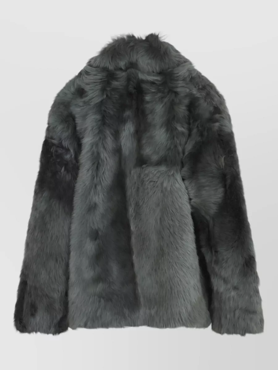 Yves Salomon Shearling Double-Breasted Jacket