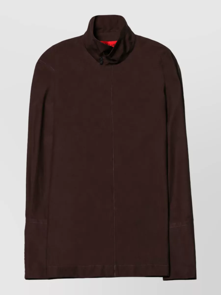 Thelatest cotton crewneck fitted jacket
