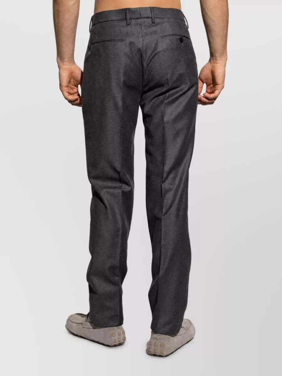 Etro Wool Carrot-Leg Trousers