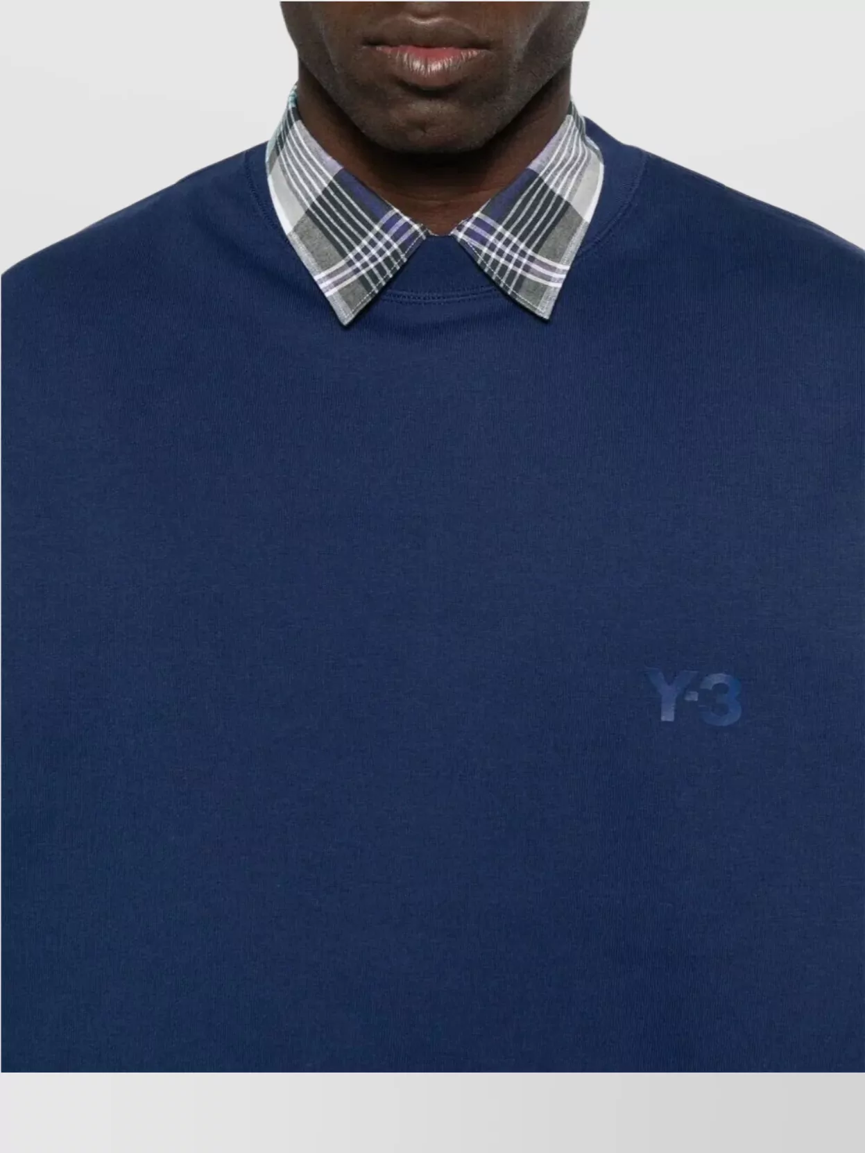 Y-3 Ribbed Crew Neck Sweater With Long Sleeves