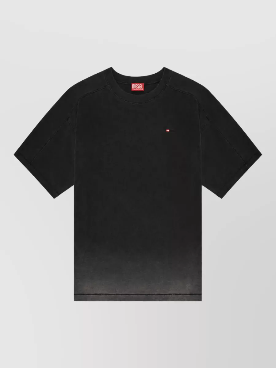 Diesel gradient cotton t-shirt