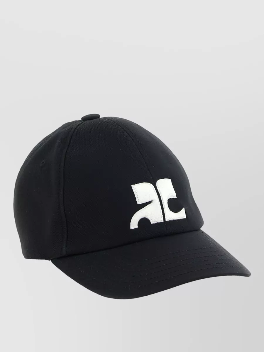 Courrèges Logo Baseball Cap