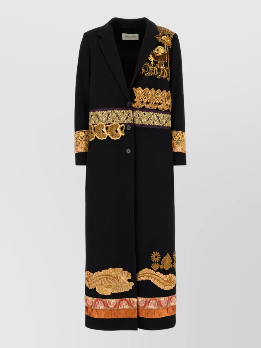 Dries Van Noten Cotton fitted jacket