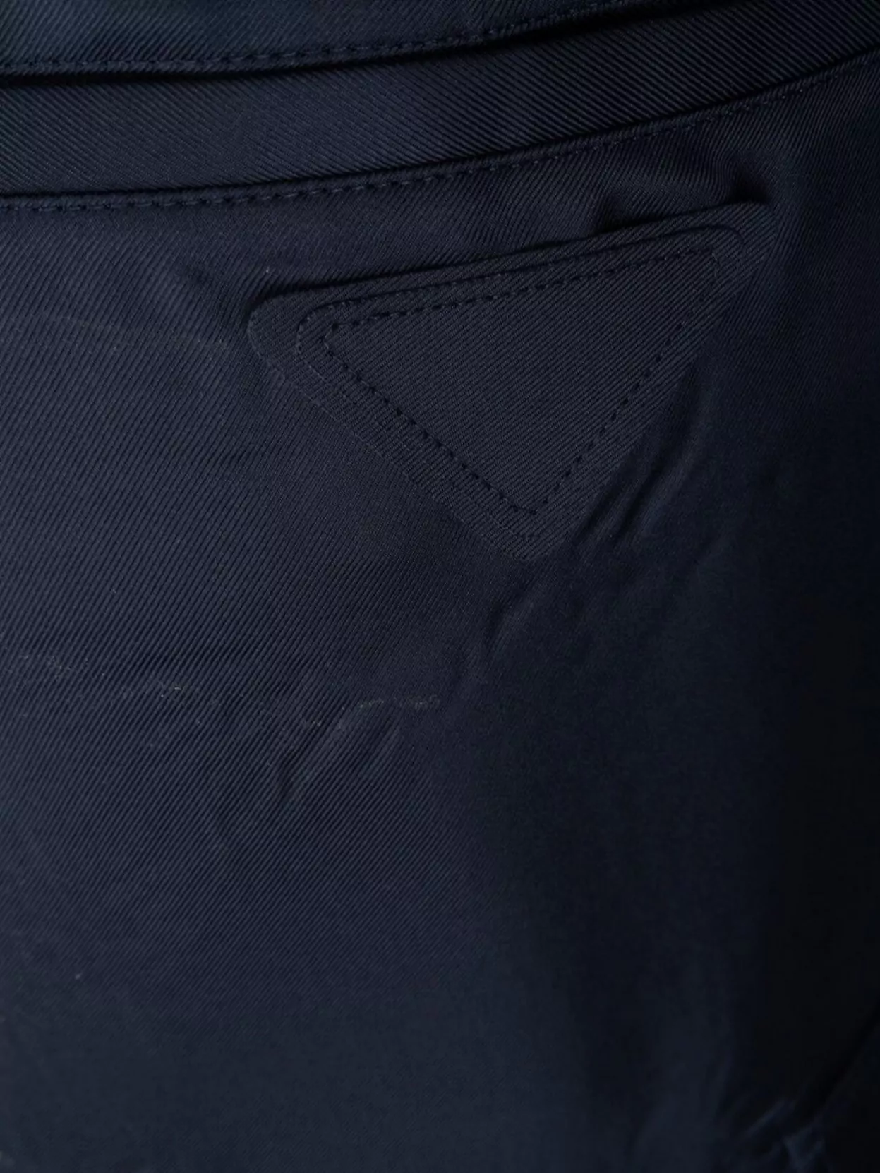 Prada Cargo Pocket Shorts With Side And Back Pockets
