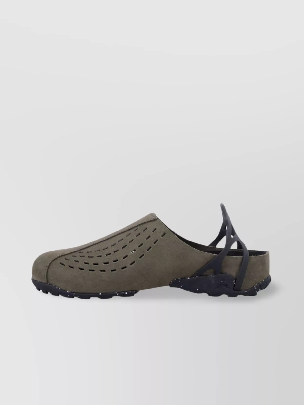 Roa Perforated Backless Sandals Rubber Sole