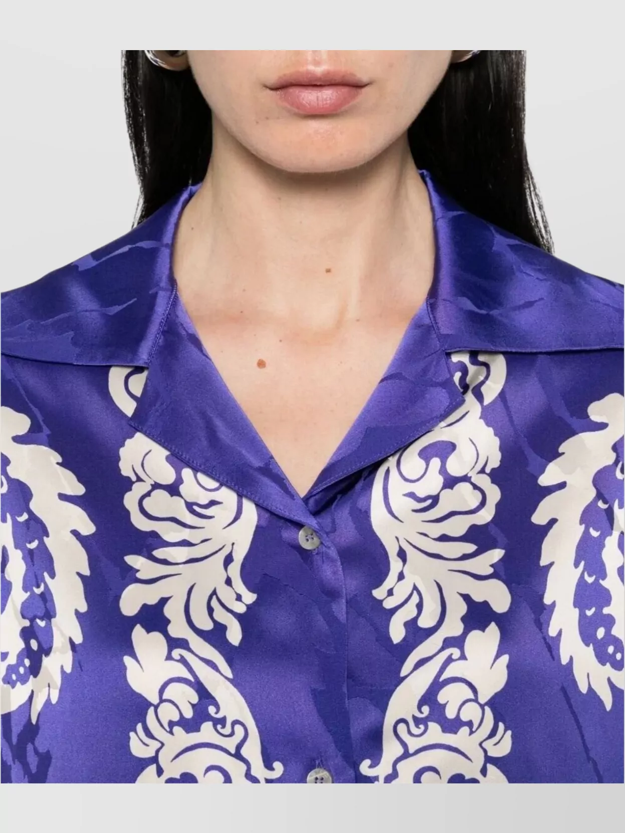 Etro Bold Floral Viscose Shirt