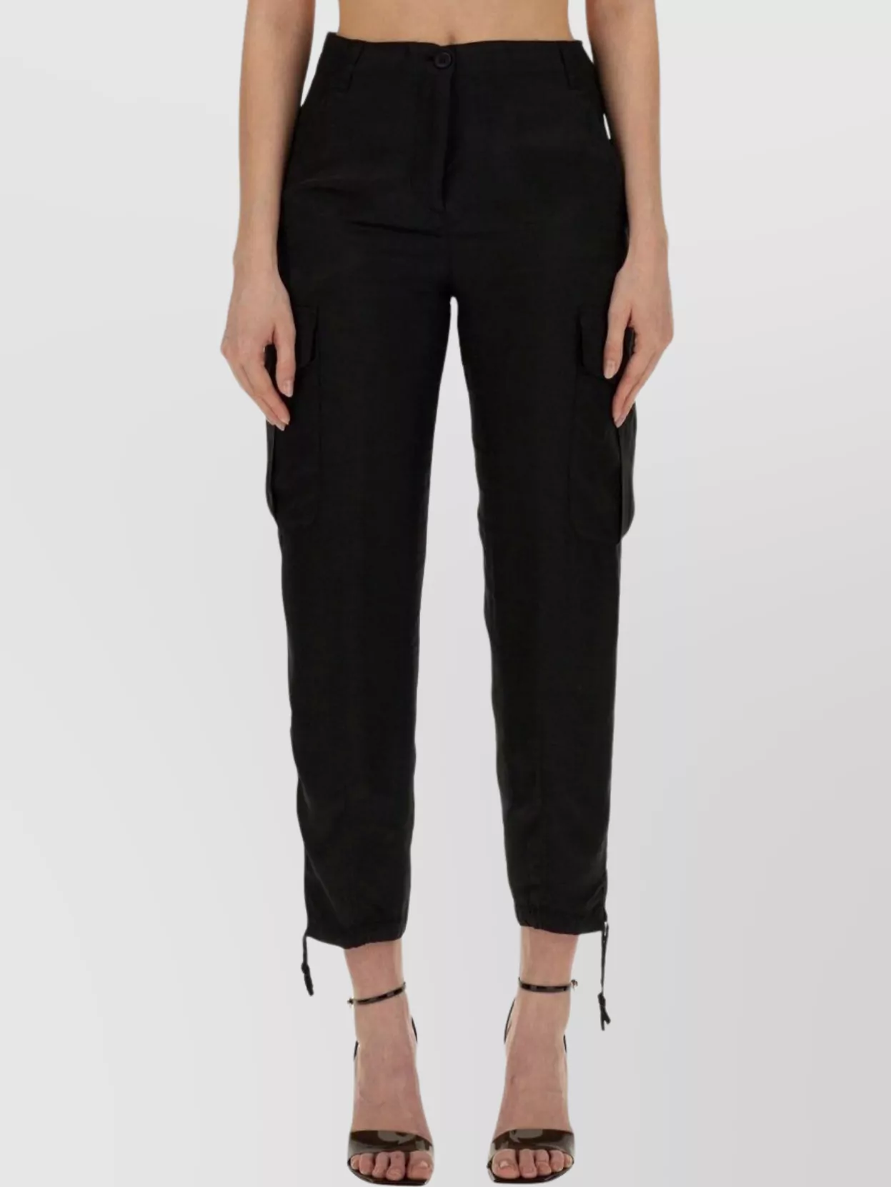 Aspesi Cargo Pants Featuring Drawstring Hem