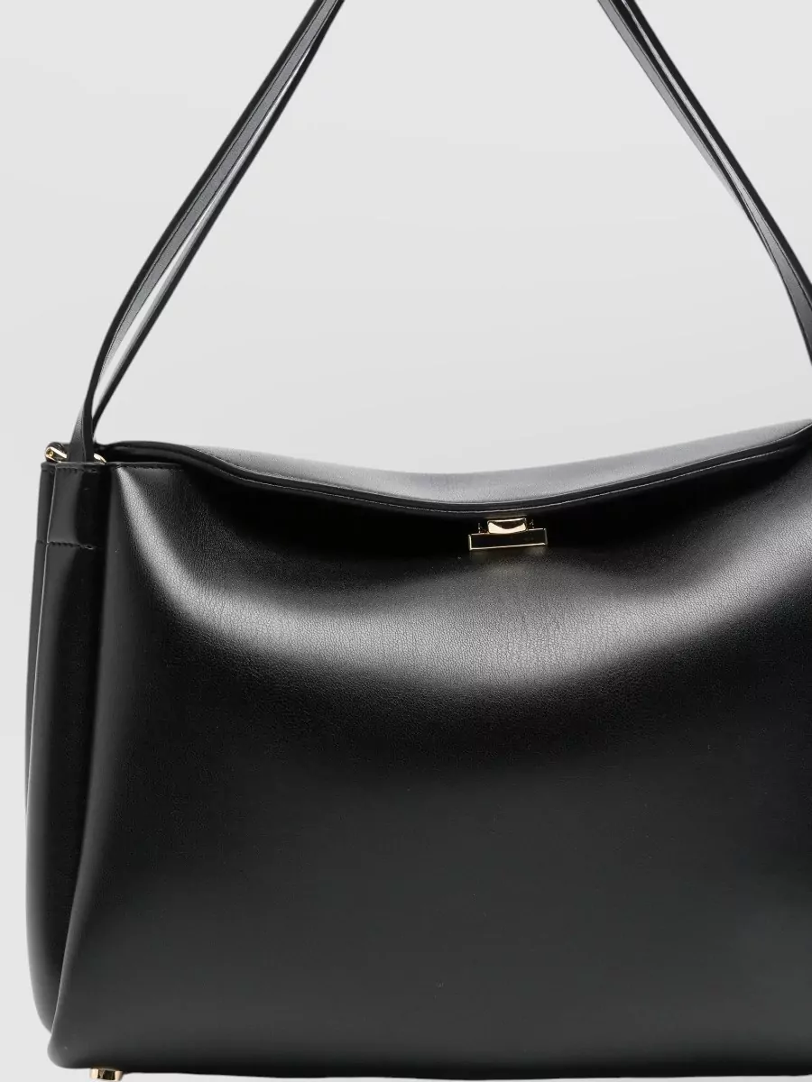 Themoiré Leather Shoulder Bag