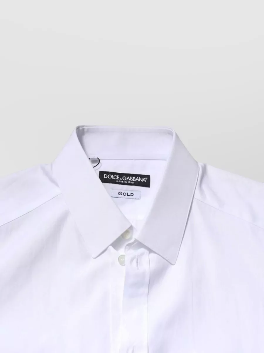 Dolce&Gabbana Cotton Long-Sleeve Dress Shirt