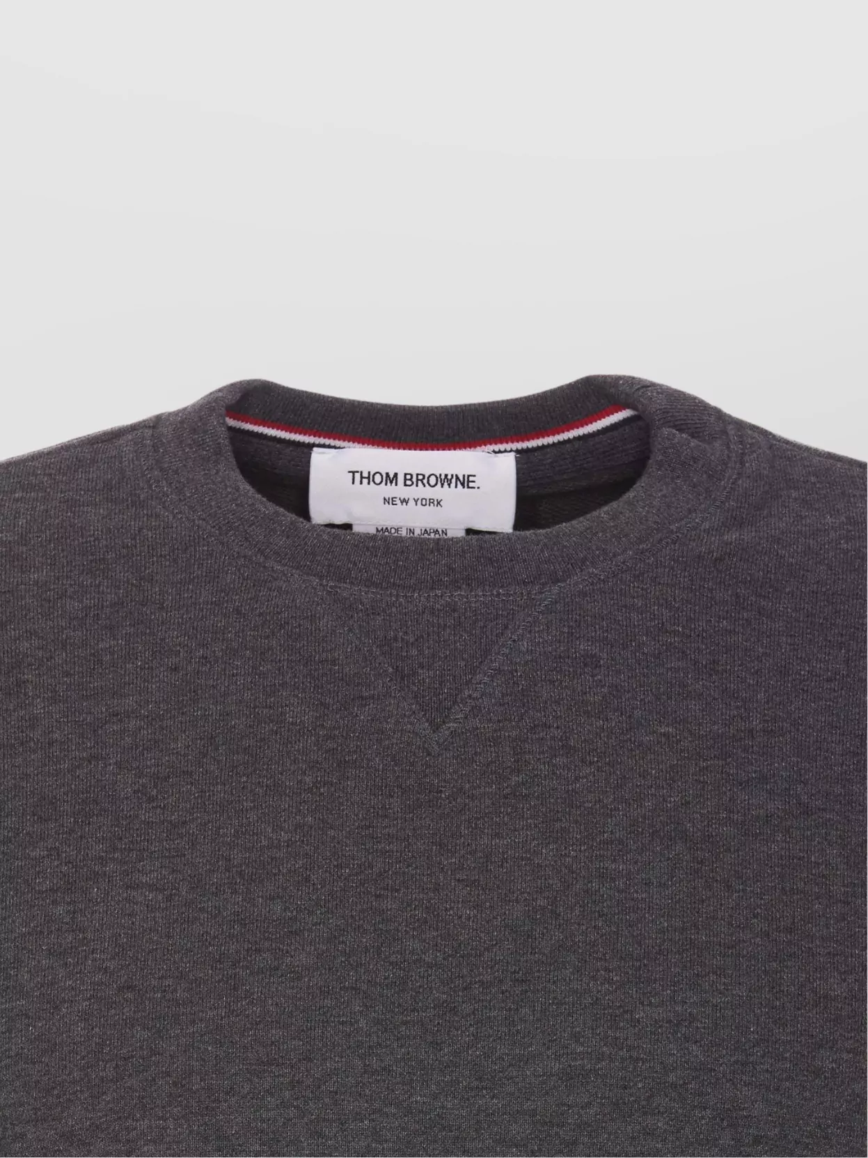 Thom Browne Iii Sweater With 4 Bar Design