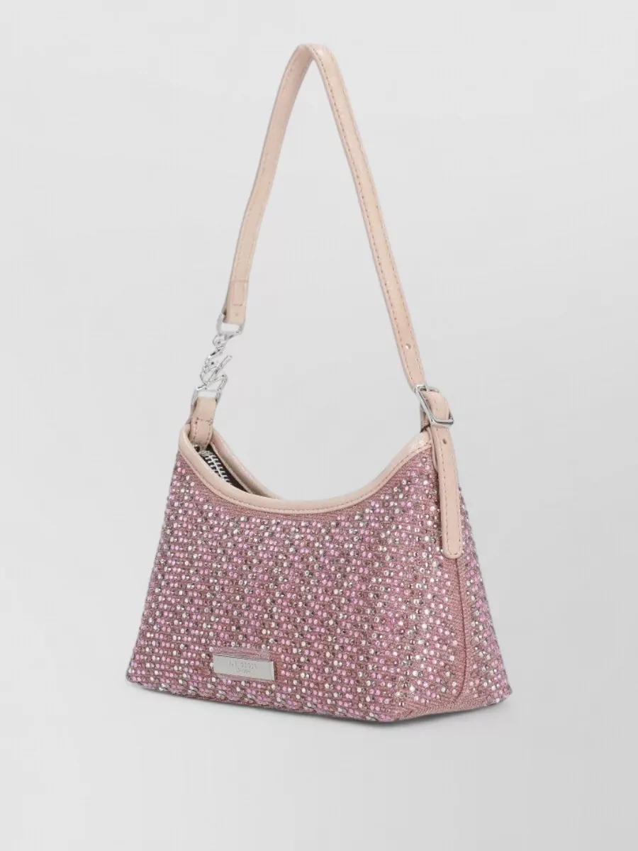Kurt Geiger Crystal-Embellished Shoulder Bag