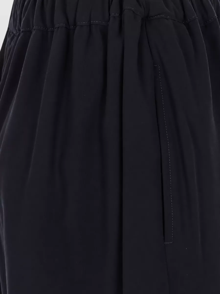 Comme Des Garçons Wool Wide-Leg Trousers