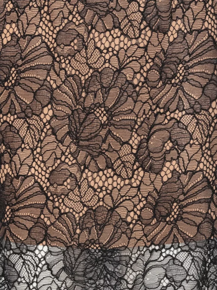 Rotate Lace Midi Skirt