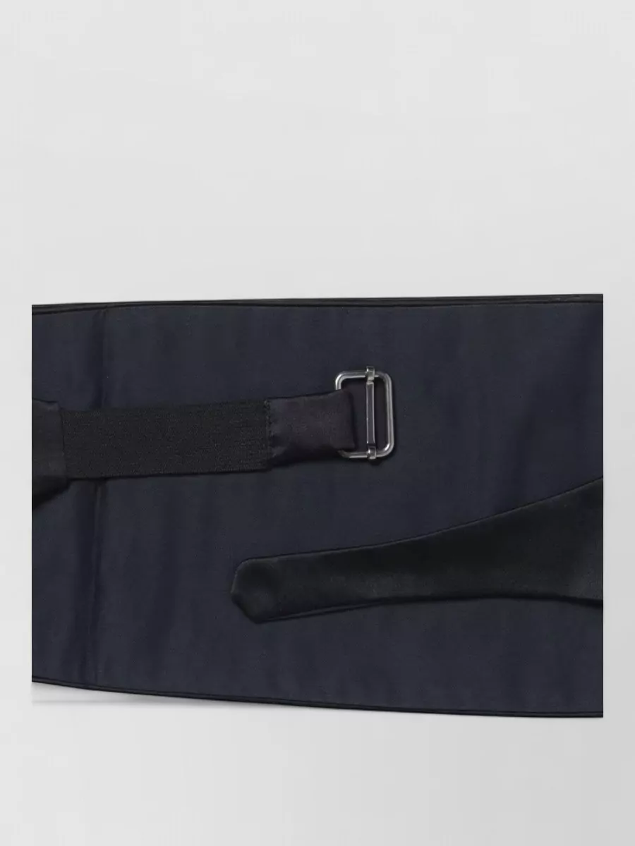 Brunello Cucinelli Silk Cotton Pleated Cummerbund