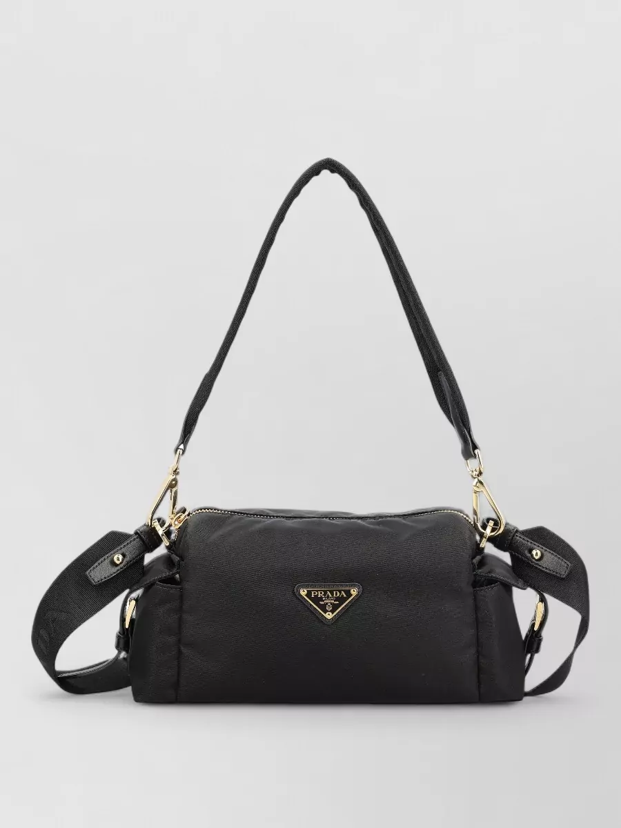 Prada Canvas Shoulder Bag