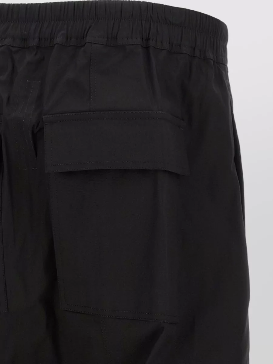Rick Owens Low-Rise Cotton Bermuda Shorts