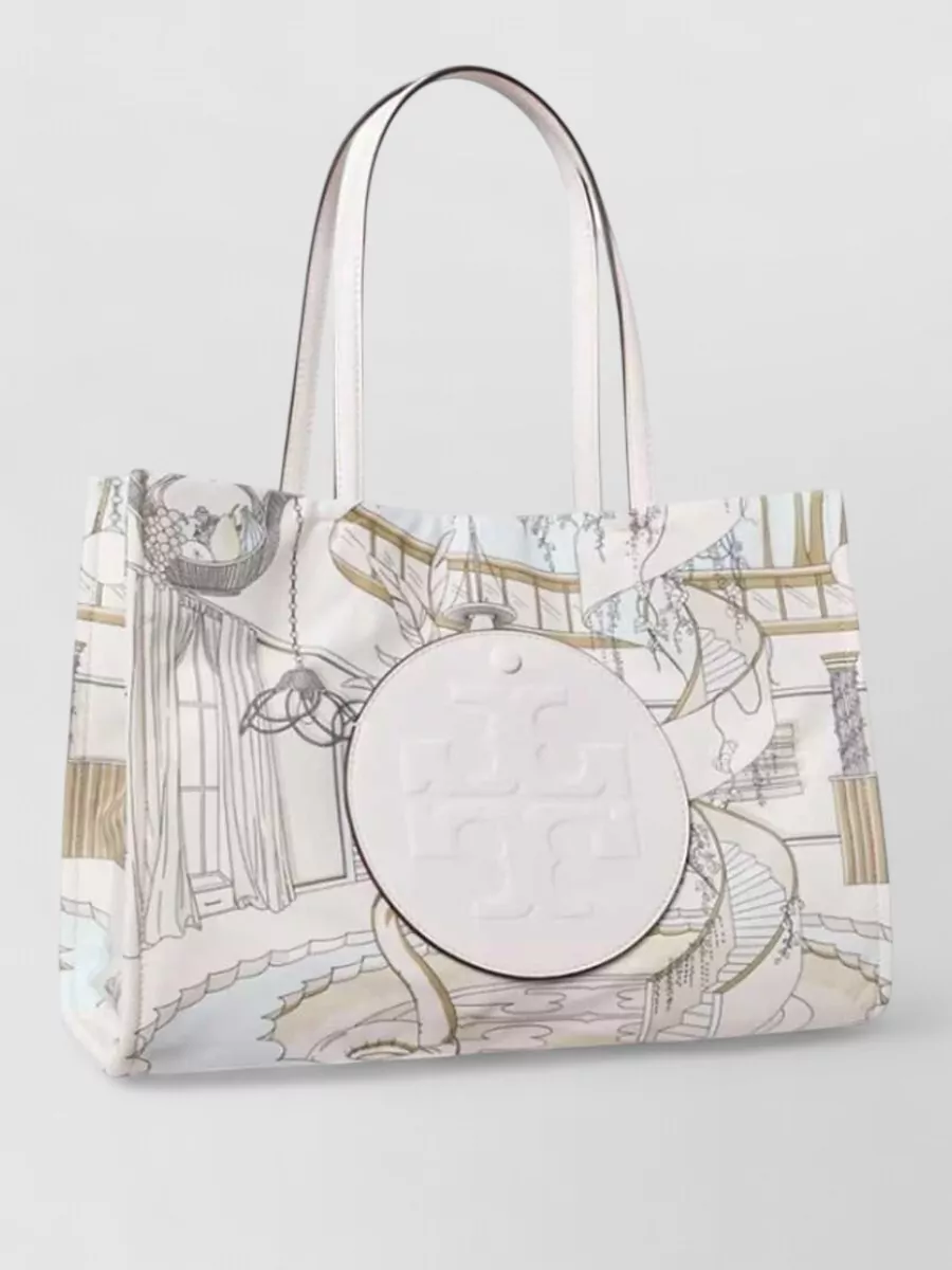 Tory Burch Ella Small Printed Tote Bag