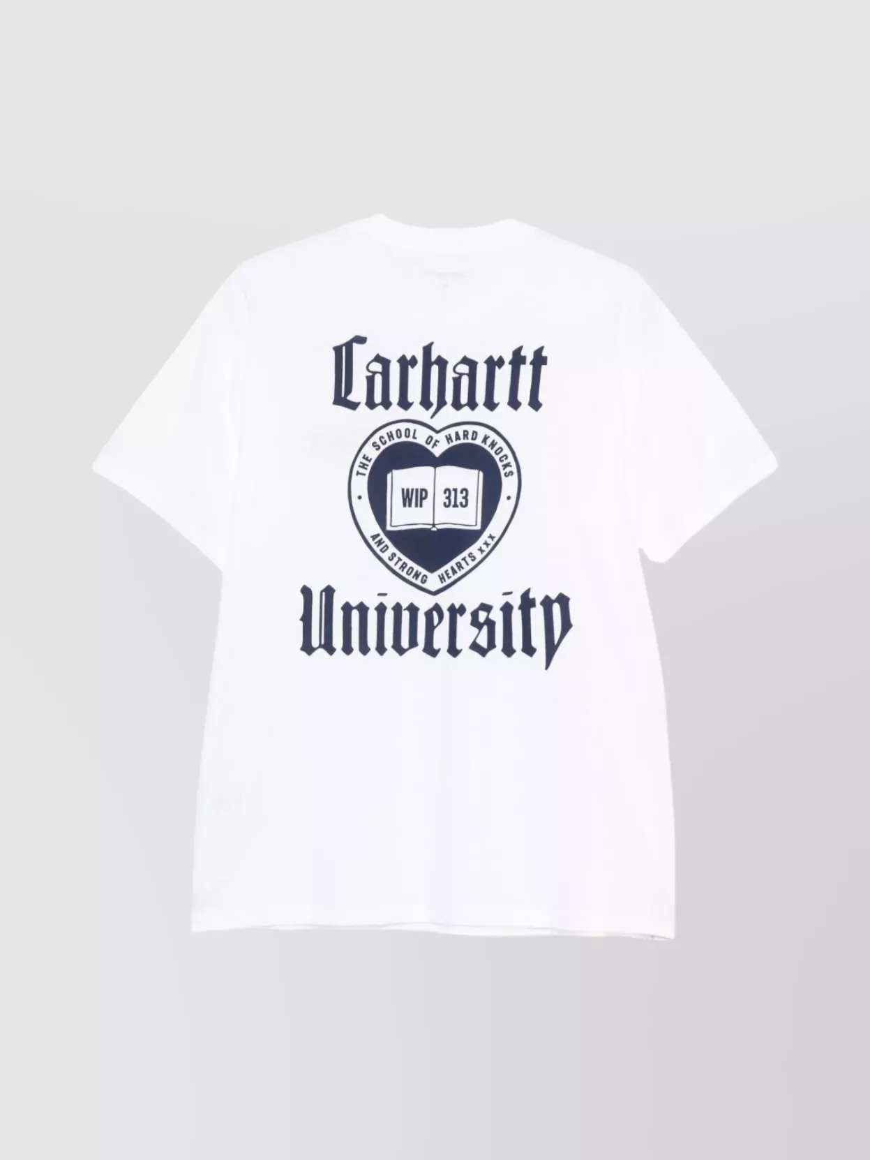Carhartt Wip Cotton T-Shirt Featuring Logo Design