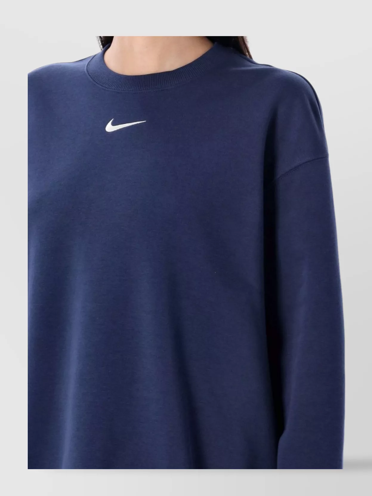 Nike Warm Oversized Crewneck Fleece Top