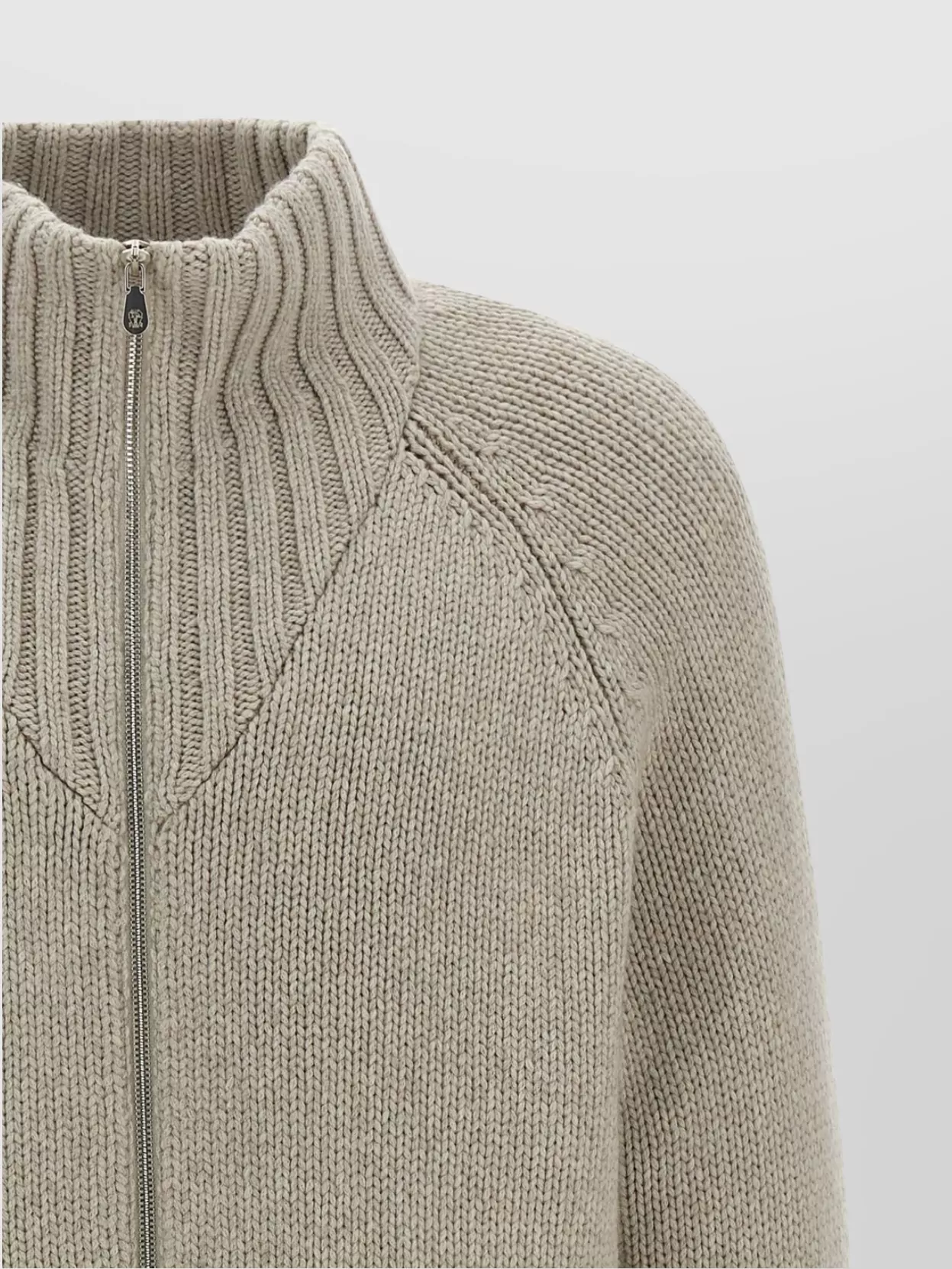 Brunello Cucinelli Cardigan Quilted High Collar