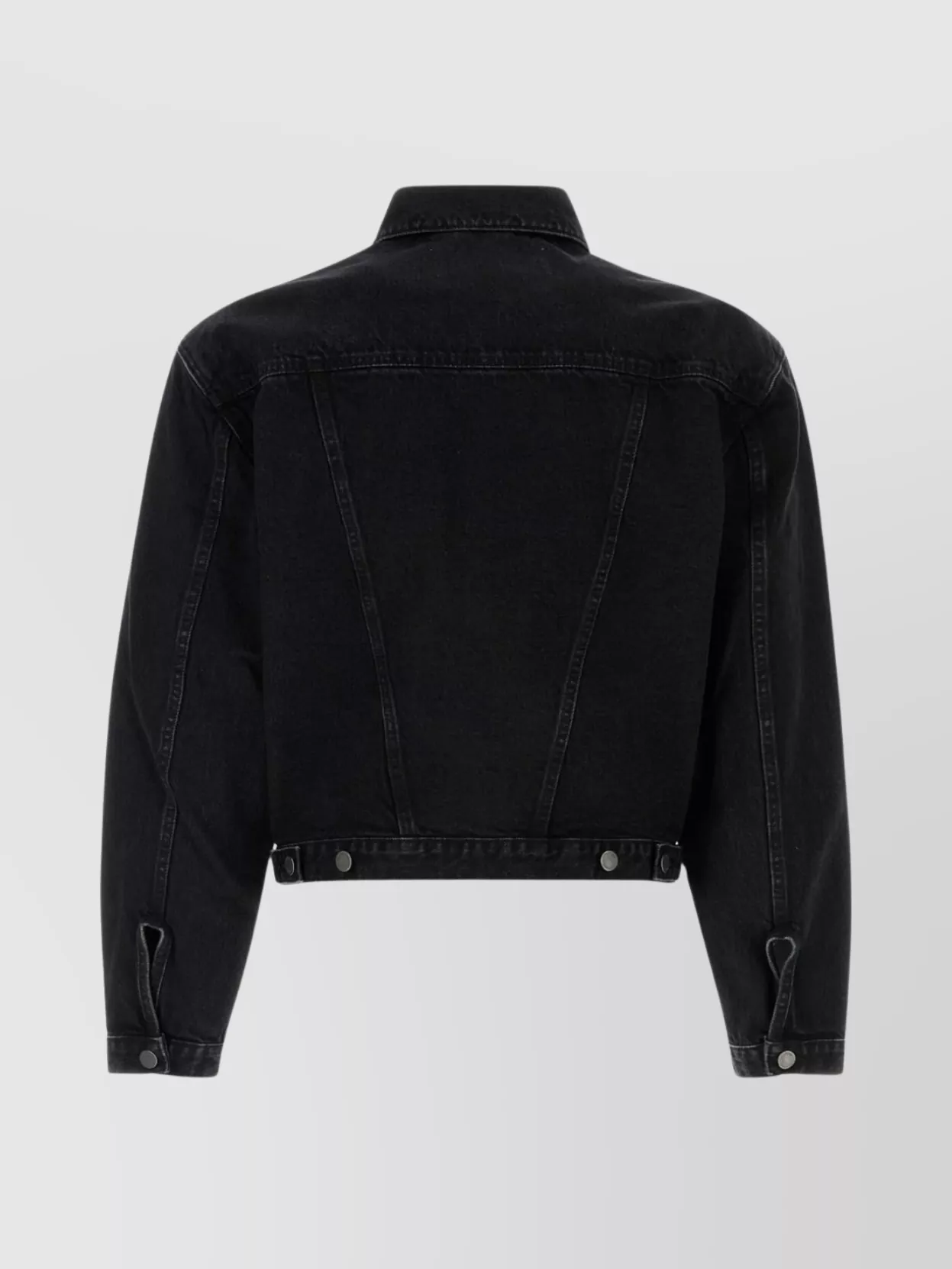 アウターその他 Urbandtype. Denim Stitch Crop Jacket Black 06203-0502_1_3db78f54-3bbe-