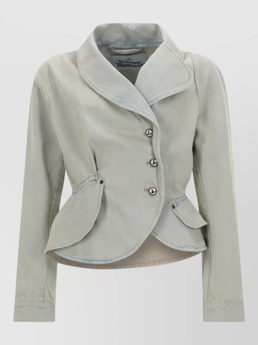 Vivienne Westwood denim slim-fit jacket