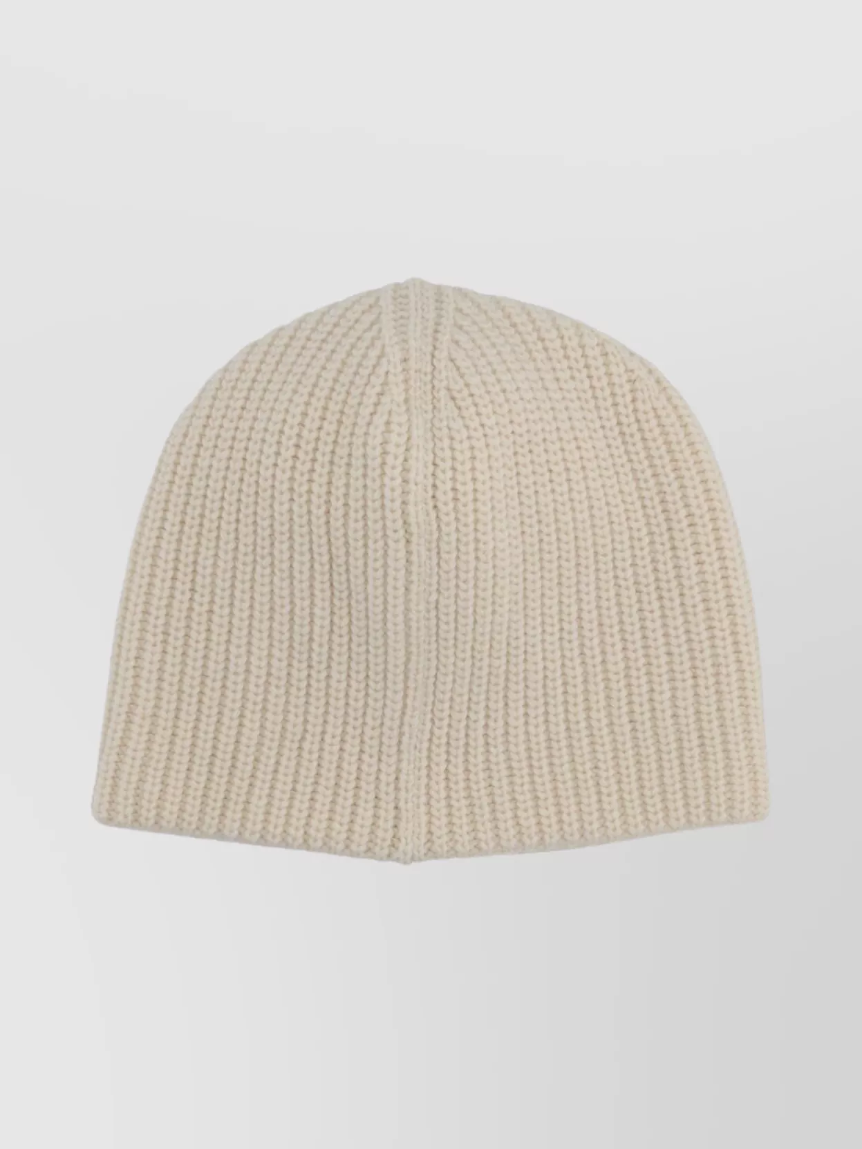 Jacquemus Soft Knit Ribbed Stretch Fit Hat In Gray