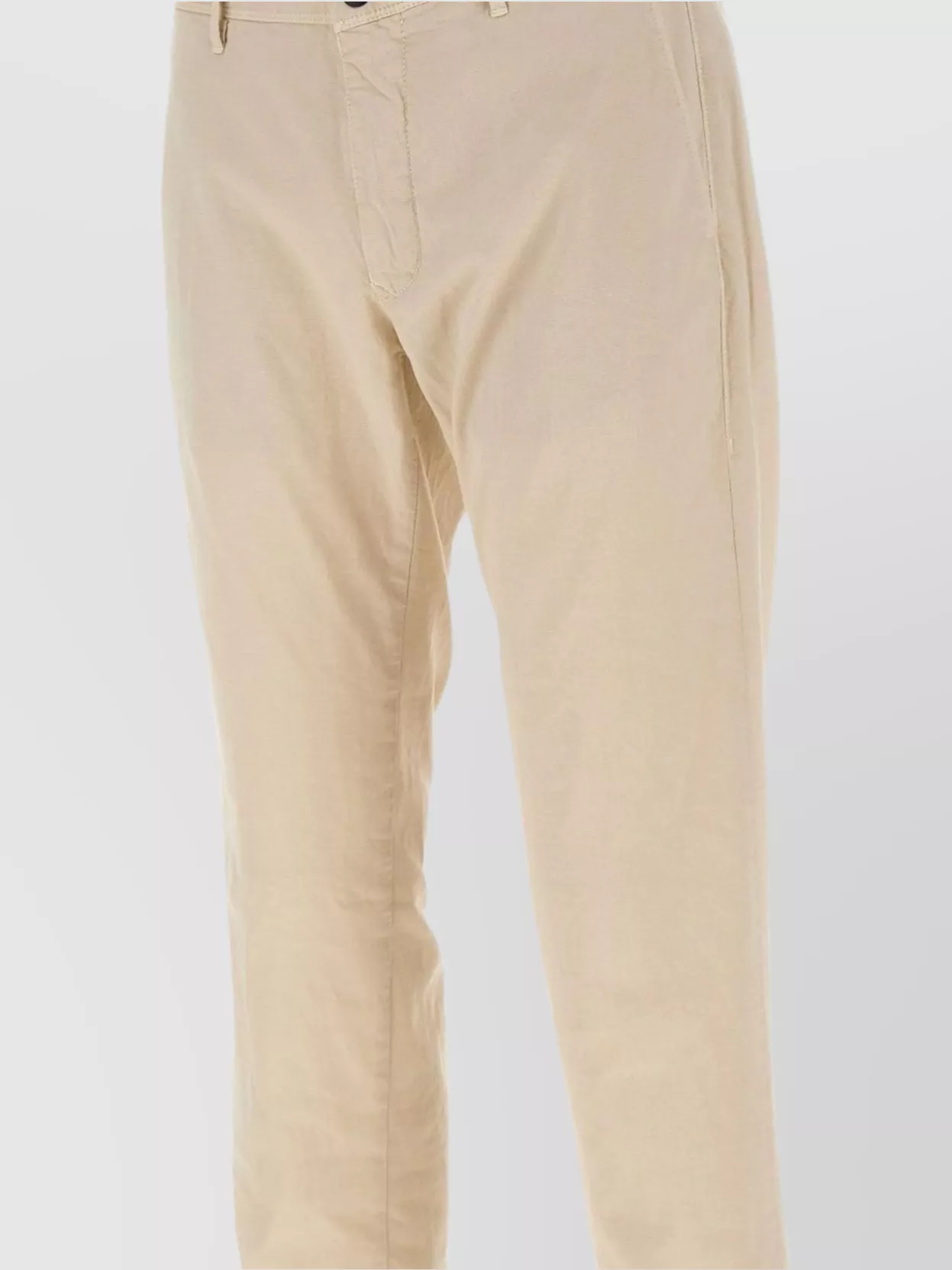 Incotex Tailored Trousers With Pockets And Loops
