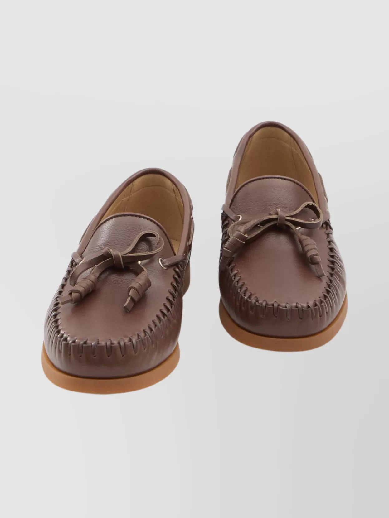Valentino Garavani Round Toe Loafers Decorative Tassels
