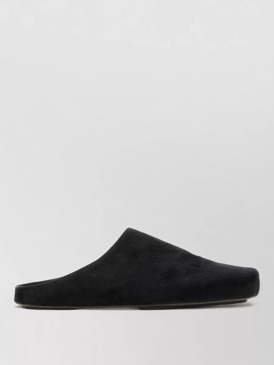 Uma Wang leather slippers