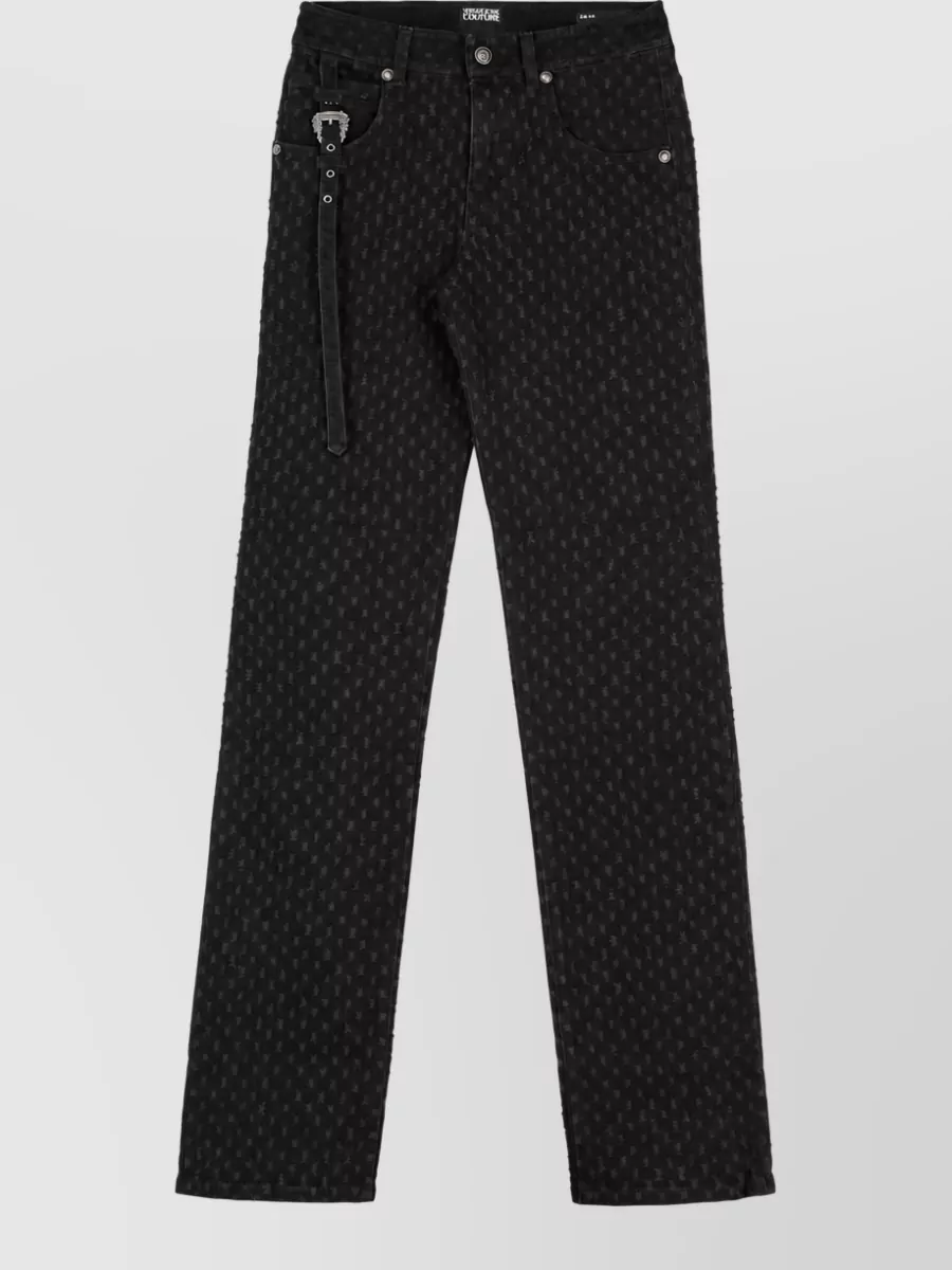 Versace Jeans Couture high-rise slim-fit jeans