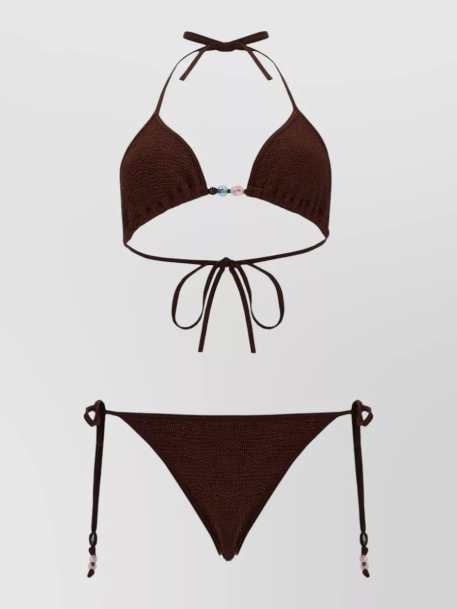 Hunza G Metallic Bikini