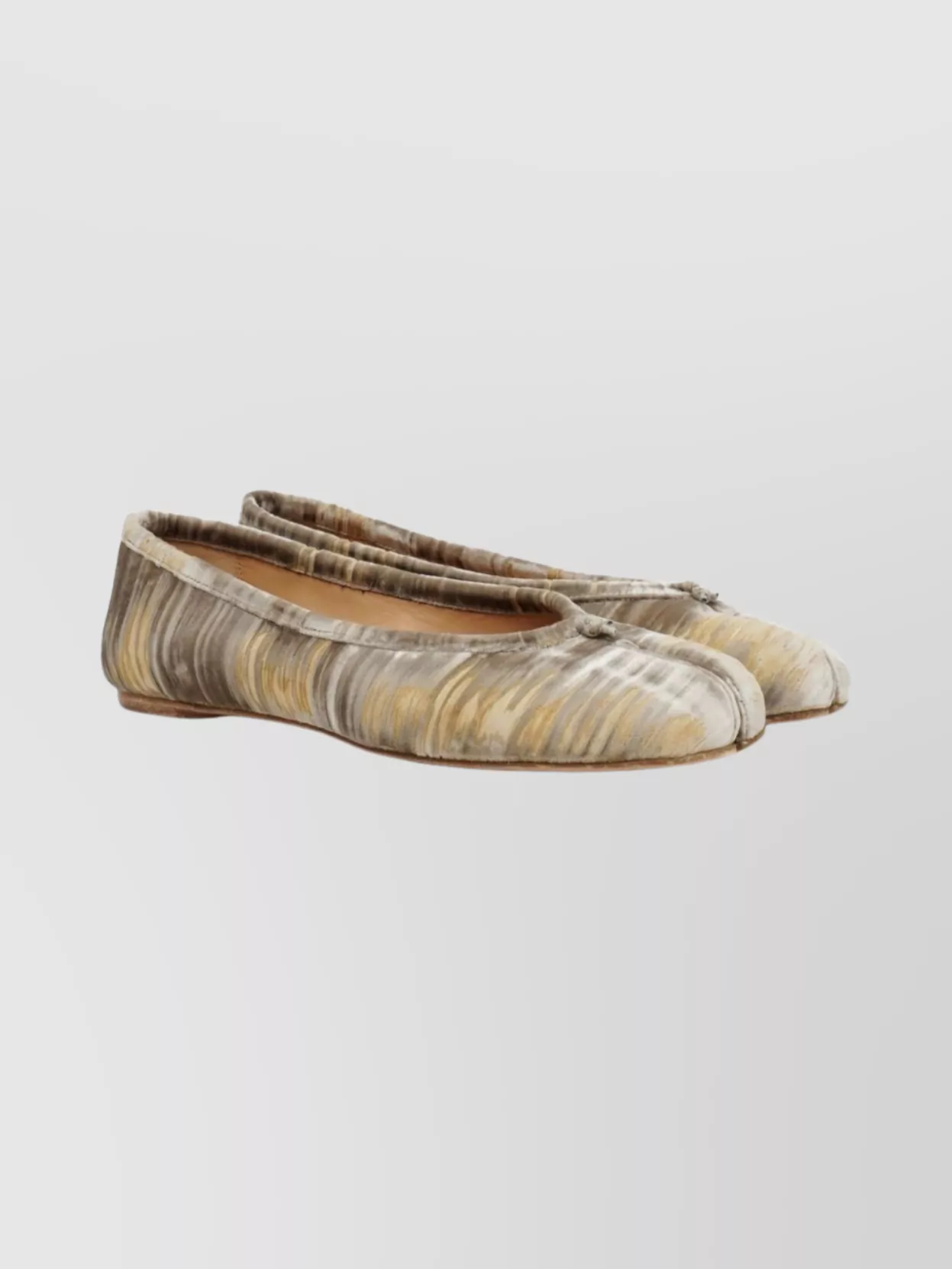 Maison Margiela Abstract Pattern Flat Ballerina Shoes