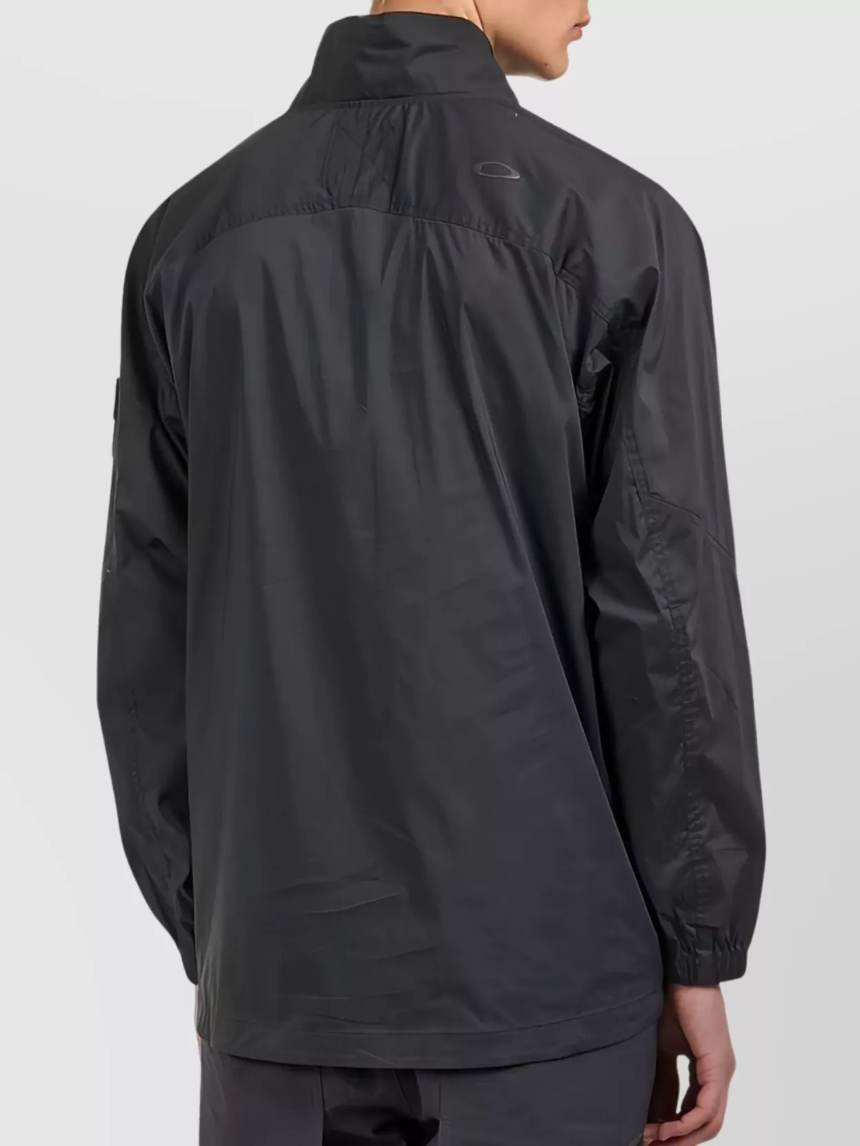 Oakley Versatile Jacket With High Collar And Cuffs In Black