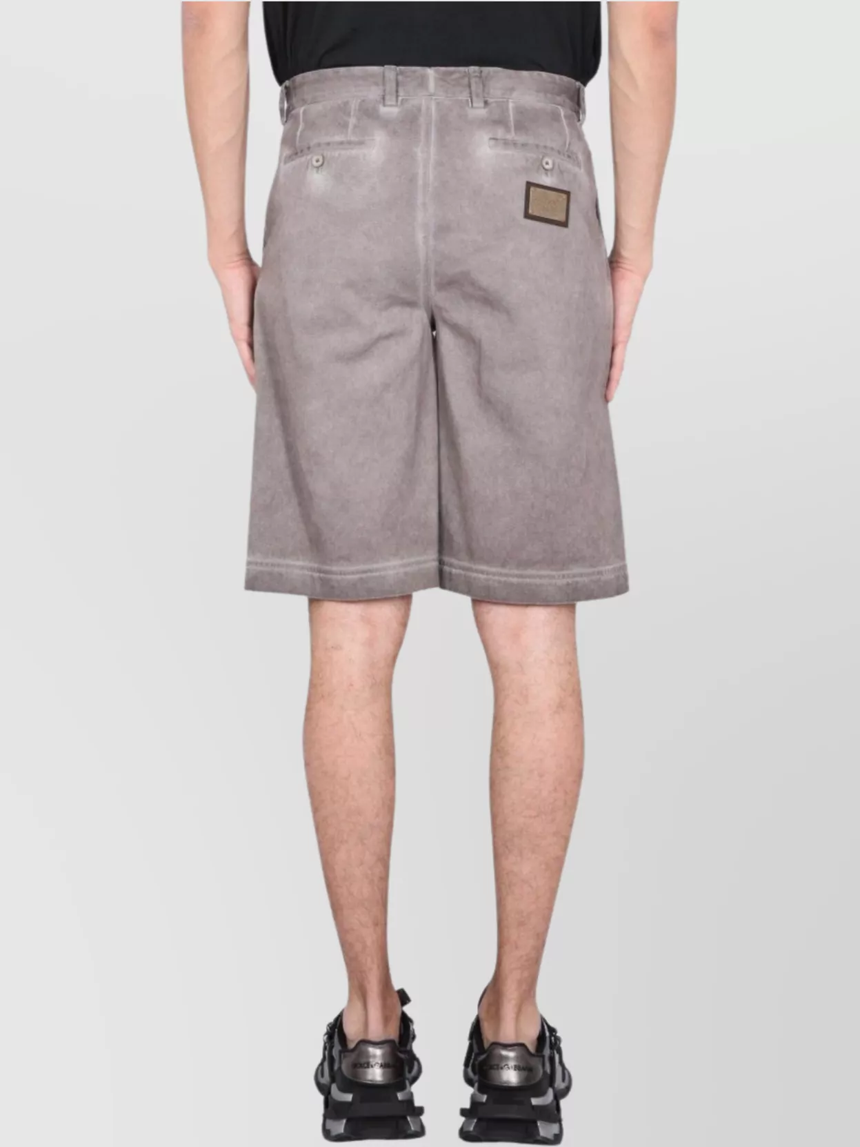 Dolce&Gabbana Logo Detail Bermuda Shorts