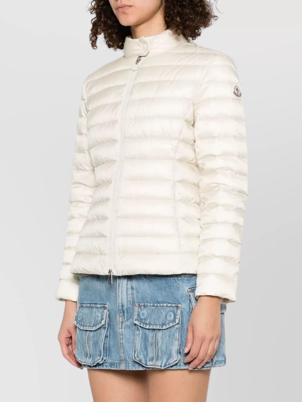 Moncler Quilted High Neck Padded Jacket