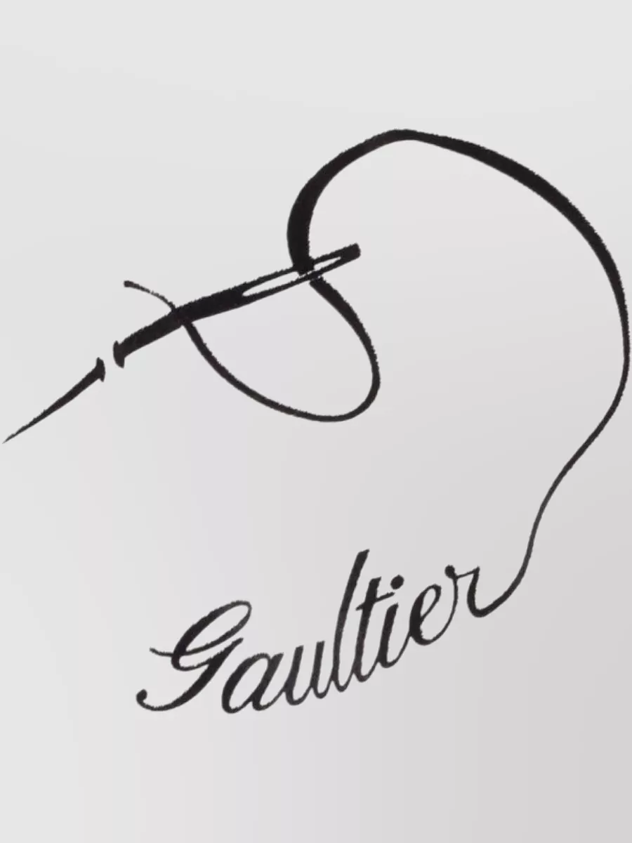 Jean Paul Gaultier Nylon Silk Shirt Long Sleeves Buttoned Cuffs