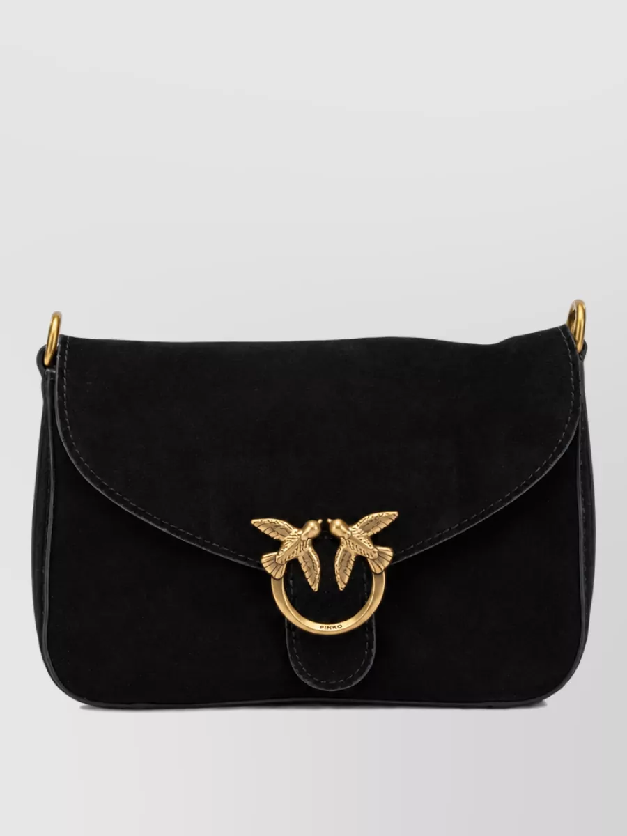 Pinko love bag leather clutch bag