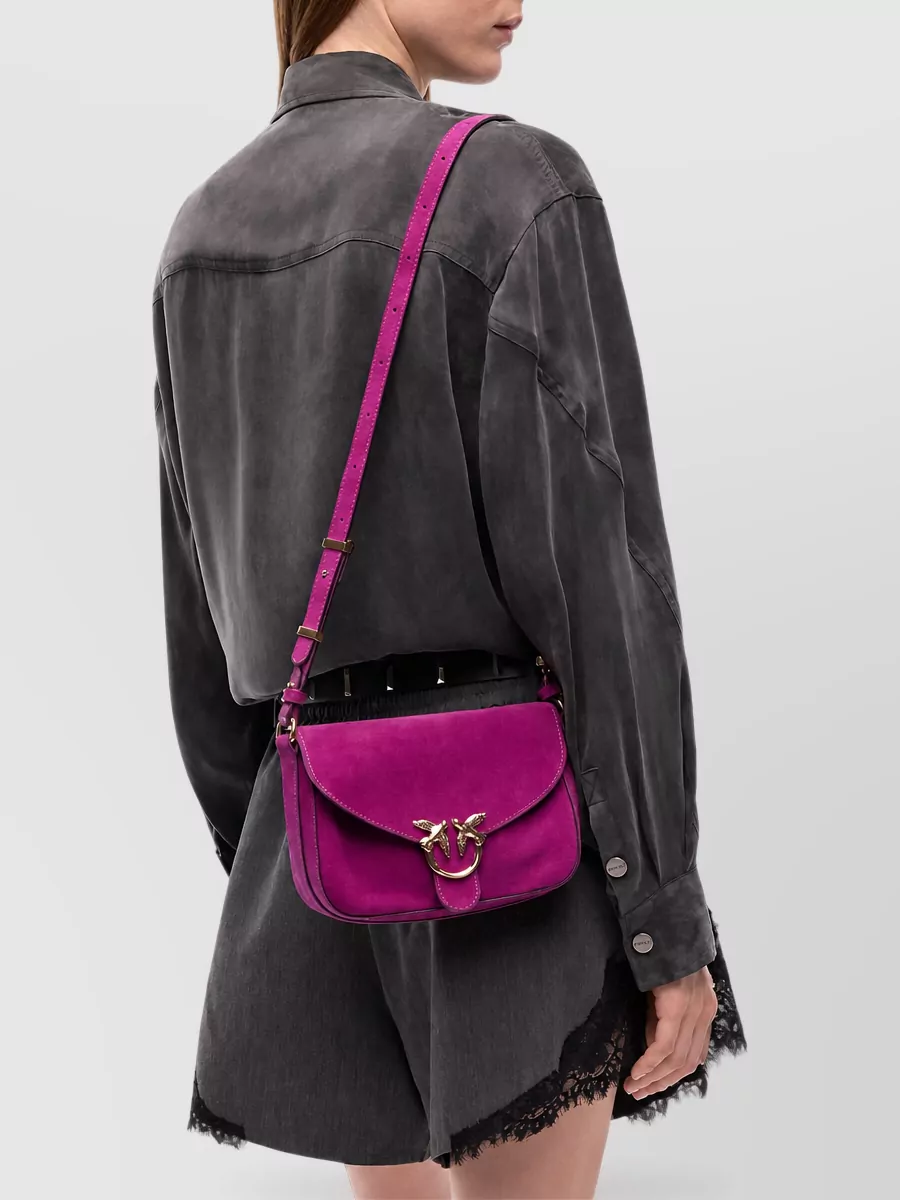 Pinko Love Bag Leather Shoulder Bag