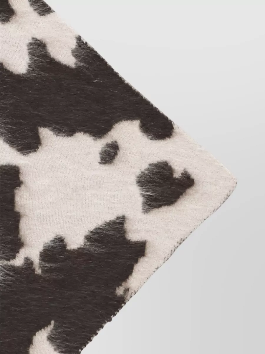 Guest In Residence Cashmere Printed Triangle Scarf